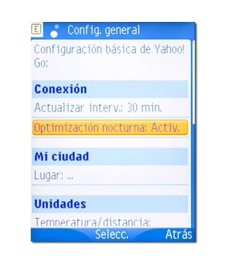 Optimización nocturna
