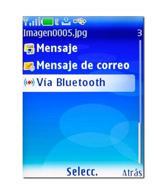 Vía Bluetooth, véase 3c.