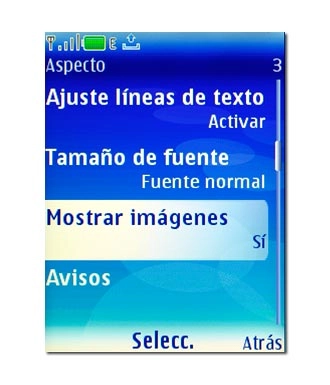 Mostrar imágenes, véase 2c.