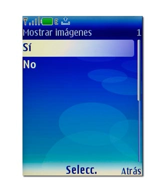 Elija Sí o No y pulse la tecla de navegación.