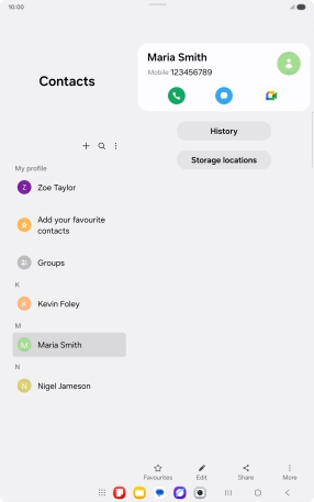Press the Home key to return to the home screen. Press the Home key to return to the home screen.