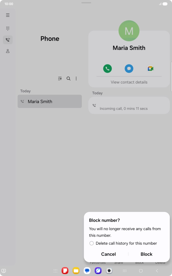 Press Block. Press Block.