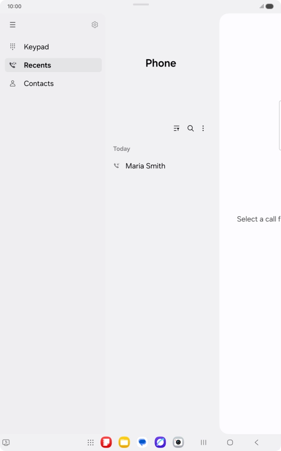 Press the required number. Press the required number.