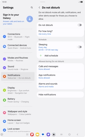 Press the indicator next to Press the indicator next to