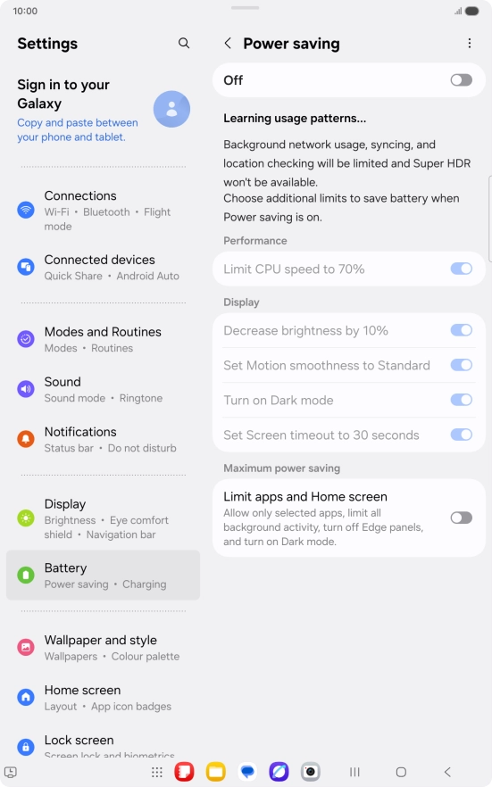 Press the indicator below 