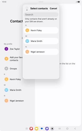 Press the field above Press the field above