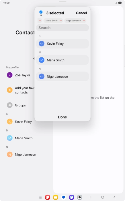 Press Done. Press Done.