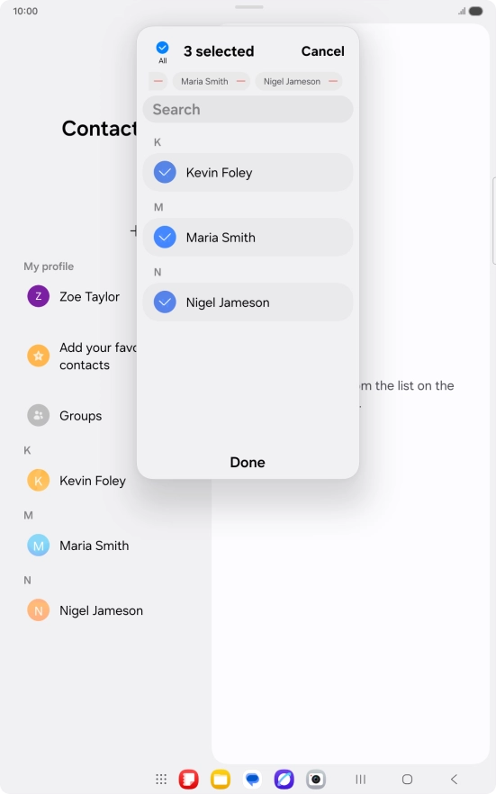 Press Done. Press Done.