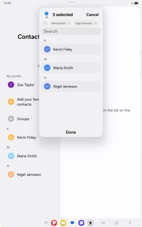 Press Done. Press Done.