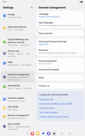 Press Reset. Press Reset.