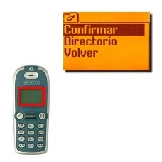 Vaya a Confirmar y pulse OK.Pasados unos instantes se confirma el desvío en la pantalla.