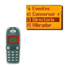 Vaya a Directorio y pulse OK.