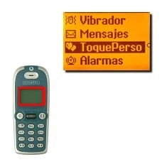 Vaya a Toque Perso y pulse OK.