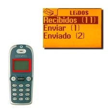 Vaya a Recibidos y pulse OK.