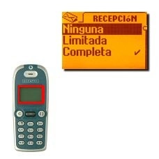 Elija Ninguna, Limitada o Completa y pulse OK.
