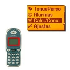 Vaya a Calc./Conv. y pulse OK.