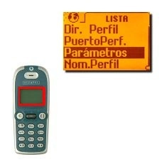 Si está creando una nueva configuración WAP:Vaya a Parámetros y pulse OK.