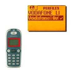 Elija Vodafone live! y pulse OK.