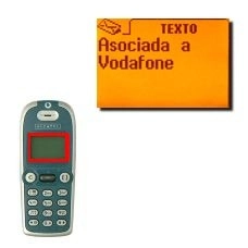 Vaya a Vodafone y pulse OK.La pantalla le muestra ahora el menú principal de Vodafone SIM Toolkit.