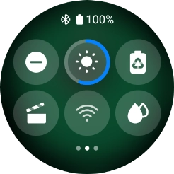 Pulsa el icono de limitación del llamadas y notificaciones para activar o desactivar la función.