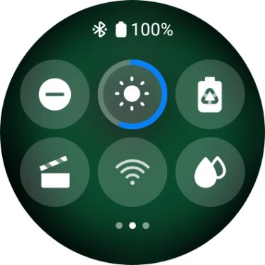 Pulsa el icono de limitación del llamadas y notificaciones para activar o desactivar la función.