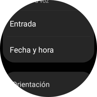 Pulsa Fecha y hora. Pulsa Fecha y hora.