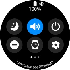 Pulsa el icono de limitación del llamadas y notificaciones.