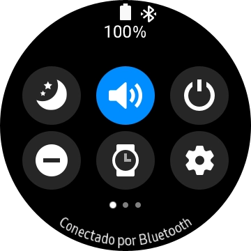 Pulsa el icono de limitación del llamadas y notificaciones.
