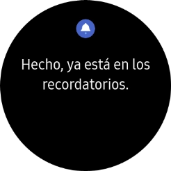 Pulsa el botón de inicio para terminar y regresar a la pantalla de inicio.