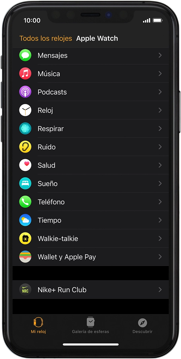 En el teléfono: Pulsa Música.