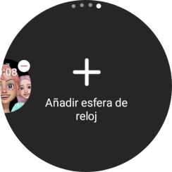 Pulsa Añadir esfera de reloj.