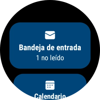 Pulsa Bandeja de entrada.