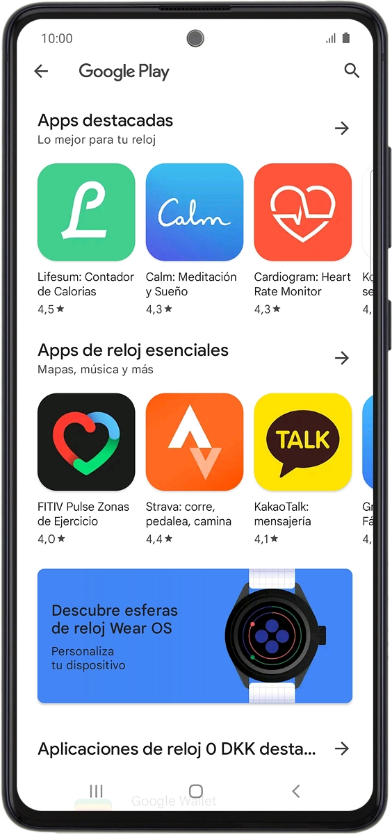 En el teléfono: Pulsa el icono de búsqueda.