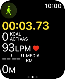 Desliza el dedo hacia la derecha desde la parte izquierda de la pantalla.