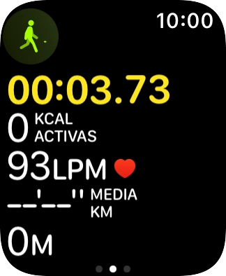 Desliza el dedo hacia la derecha desde la parte izquierda de la pantalla.