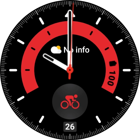 Desliza el dedo hacia arriba desde la parte inferior de la pantalla.