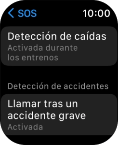 Pulsa Llamar tras un accidente grave. Pulsa Llamar tras un accidente grave.