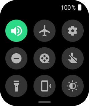Pulsa la función deseada para abrir una aplicación o para activar o desactivar la función.