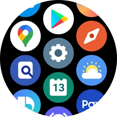 Pulsa el icono de ajustes.