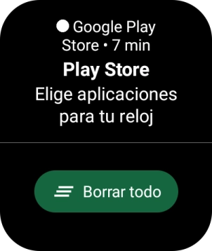 Pulsa la notificación deseada para abrirla.