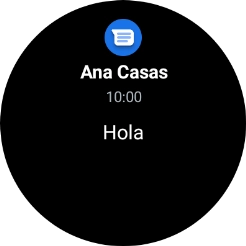 Pulsa la notificación deseada para abrirla.