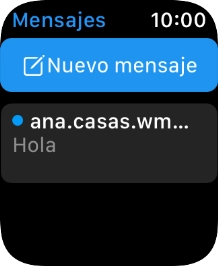 Pulsa el iMessage deseado.