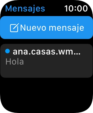Pulsa el iMessage deseado.