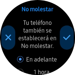 Pulsa el ajuste deseado.