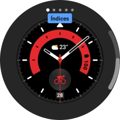 Desliza el dedo por la pantalla para cambiar entre los distintos tipos de diseño.