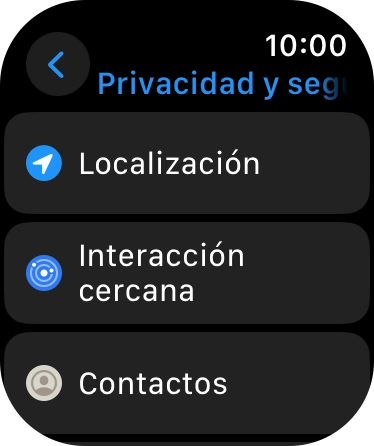 Pulsa Localización.