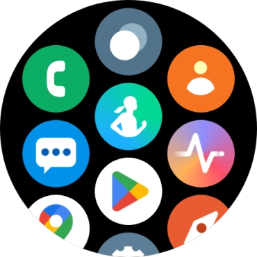 Pulsa el icono de contactos.