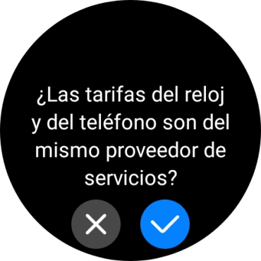 Pulsa el icono de aceptar.