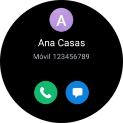 Pulsa el icono de realizar llamadas.