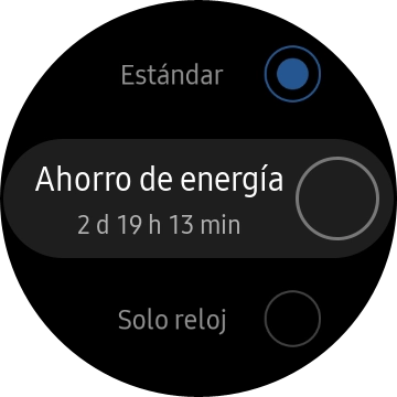 Pulsa el ajuste deseado.